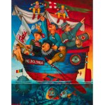 Jacek Lipowczan (b. 1951), "Jali" and "Nationally and Patriotically, Full Steam Ahead!", 2025