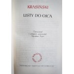 KRASISKI, Listy do ojca, odręczna dedykacja Stanisława Pigonia- autora wstępu i opracowania dla prof. Tadeusza Ulewicz, Warszawa 1963 r.