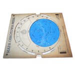 CARTE CÉLESTE ROTATIVE – Société polonaise des amateurs d'astronomie, Cracovie, 1971.