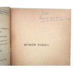 KOCHANOWSKI, Jan, *Selected Poems*, edited by T. Ulewicz, with a handwritten note by Prof. Tadeusz Ulewicz, Kraków, 1950.