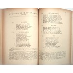 KOCHANOWSKI, Jan, *Selected Poems*, edited by T. Ulewicz, with a handwritten note by Prof. Tadeusz Ulewicz, Kraków, 1950.