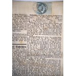 KRAKAUER ZEITUNG nr 241. Dennerstag den 20 October, VIII Jahrgang, ze znaczkiem i pieczątką opłaty, Czwartek, 20 października, Galicja, Kraków 1864 r.