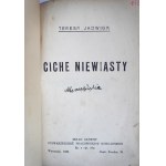 TERESA JADWIGA [PAPI], *Ciche niewiasty* (Quiet Women), Warsaw, 1929, half-leather binding, illustrated cover
