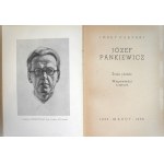 CZAPSKI, Józef, Józef Pankiewicz: Life and Work. Reflections on Art, Warsaw, 1936.