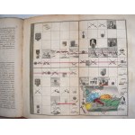 ZARAŃSKI Stanisław, Dzieje powszechne ułożone na wzór roczników, kronik i właściwej historyi z dziejobrazem symboliczno-chronologicznym i geograficznym. T. I., Wiedeń 1857 r., tablice barwne
