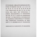 MASŁOWSKI, Maciej, HENRYK GROMBECKI 1883–1933, photographs by P. Józefa Bułhakówna, Warsaw, 1936, 28 plates and 32 illustrations in the text