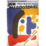 NEWLYWED Jan (illustration), Piotr (graphic design), POSTER 68 cm x 97.5 cm Jan Młodożeniec “Small Great Works,” hand-signed by Piotr Młodożeniec, limited edition of 100 copies