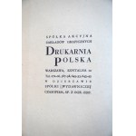 COMMEMORATIVE BOOK marking the 90th anniversary of the newspaper CZAS, signed by Władysław BERBELICKI, Warsaw, 1938.
