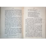 DOBRZYCKI, Stanisław, *From the History of Polish Literature*, with a handwritten signature by Prof. Tadeusz Ulewicz, *Nowa Biblioteka Uniwersalna* series, Kraków, 1907.