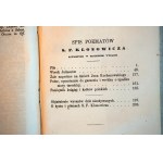 KLONOWICZ, Sebastyan Fabian, Polish Poetic Writings; ZBYLITOWSCY, Andrzej and Piotr, Selected Poems, Kraków 1858, 1860—two books bound together
