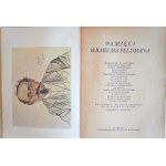 In memoria di Wilhelm Feldman, firma autografa del prof. Tadeusz Ulewicz, Cracovia 1922.