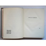 ŻUŁAWSKI, Jerzy, *Poems*, Volumes 1–4. Published in 1908 by H. Altenberg’s bookstore in Lviv; printed at the National Printing House in Kraków. Cloth binding, gilt edges. Provenance stamps: T. E. Radzikowski