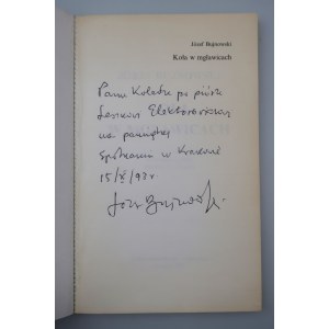BUJNOWSKI JÓZEF “I cerchi nelle nebulose”, dedica dell’autore, illustrazioni di Ryszard Kopyść nel testo