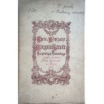 KALLIMACH, Filip Buonaccorsi, *The Life and Customs of Gregory of Sanok, Archbishop of Lviv*, preceded by *The Dispute over Gregory of Sanok* by Prof. Tadeusz Sinka, with handwritten notes by Prof. Tadeusz Ulewicz, Lviv, 1909.