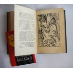 KYRYŁOWSKI, Tadeusz Miecio Chwalibóg: Illustrations from the Hero’s Early Years near Rokitna. Cover by Antoni Procajłowicz. 20 ILLUSTRATIONS ON PLATES BY ZOFIA STRYJEŃSKA! Kraków, 1918, Gebethner. ORNATE VINTAGE BINDING, WITH EMBOSSING AND GILDING