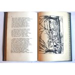 KYRYŁOWSKI, Tadeusz Miecio Chwalibóg: Illustrations from the Hero’s Early Years near Rokitna. Cover by Antoni Procajłowicz. 20 ILLUSTRATIONS ON PLATES BY ZOFIA STRYJEŃSKA! Kraków, 1918, Gebethner. ORNATE VINTAGE BINDING, WITH EMBOSSING AND GILDING