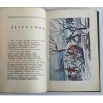 KYRYŁOWSKI, Tadeusz Miecio Chwalibóg: Illustrations from the Hero’s Early Years near Rokitna. Cover by Antoni Procajłowicz. 20 ILLUSTRATIONS ON PLATES BY ZOFIA STRYJEŃSKA! Kraków, 1918, Gebethner. ORNATE VINTAGE BINDING, WITH EMBOSSING AND GILDING