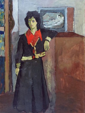 Jacek ŻUŁAWSKI (1907-1976), Portret Marii Englert