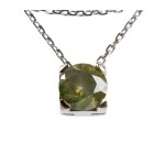 CHOPARD, Fancy color diamond gold necklace pendant