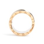 BULGARI, Bzero1 Anish Kapoor Collection: gold and steel ring