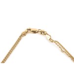 CHANTECLER, Diamond gold necklace