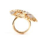 CHANTECLER, Diamond gold ring