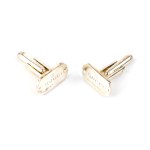 GUCCI, A pair of silver plated cufflinks