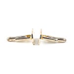 GUCCI, A pair of silver plated cufflinks