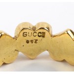GUCCI, smaltovaný zlatý prsten