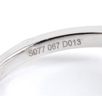BRANAR PARIS, Sapphire diamond platinum ring