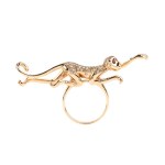 BRANAR PARIS, Diamond ruby gold ring