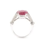 BRANAR PARIS, Ruby diamond gold ring