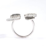 PYTON gold diamond ring