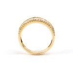 Diamond gold ring
