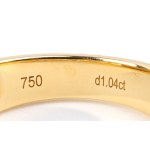 Diamond gold ring