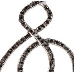 Diamond gold earrings