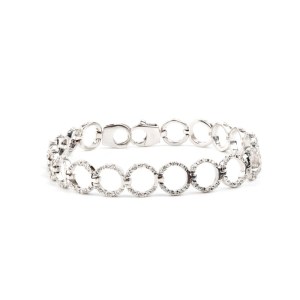 Diamond gold bracelet