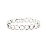 Diamond gold bracelet