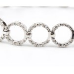 Diamond gold bracelet