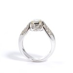 Diamond gold ring