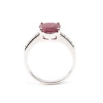Ruby diamond gold ring