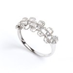 Diamond gold ring