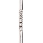 Pair of diamond stud earrings