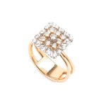 Diamond gold ring