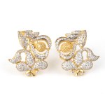 Diamond pair of earrings