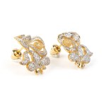 Diamond pair of earrings