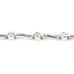 Diamond gold bracelet