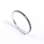 Fancy color brown diamond gold ring