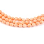 Coral gold necklace