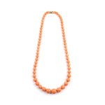 Cerasuolo coral necklace